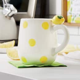 18-Oz. Lemon Mug, , large
