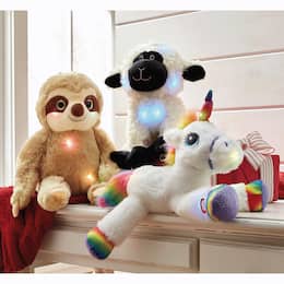 Plush Stuffed Animal with Music &amp; Light, , large